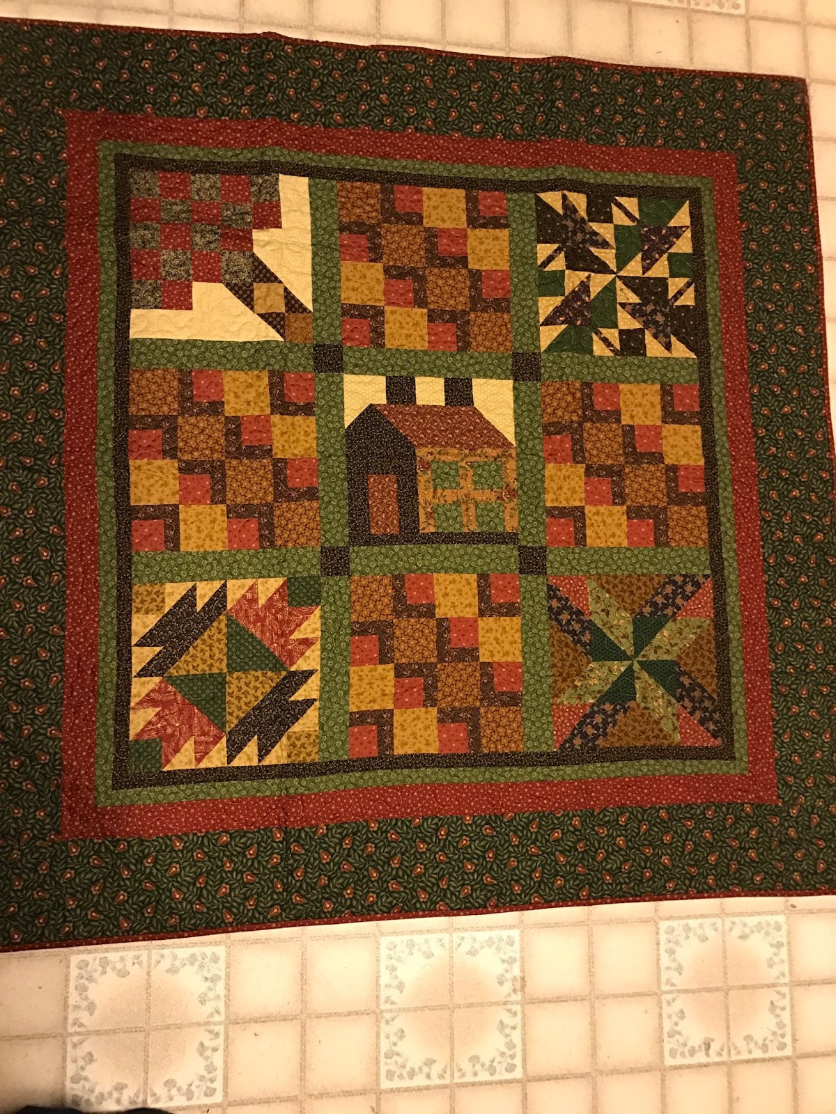 Wren's Nest 2016 Finished Quilts Thimbleberries Sunset 18