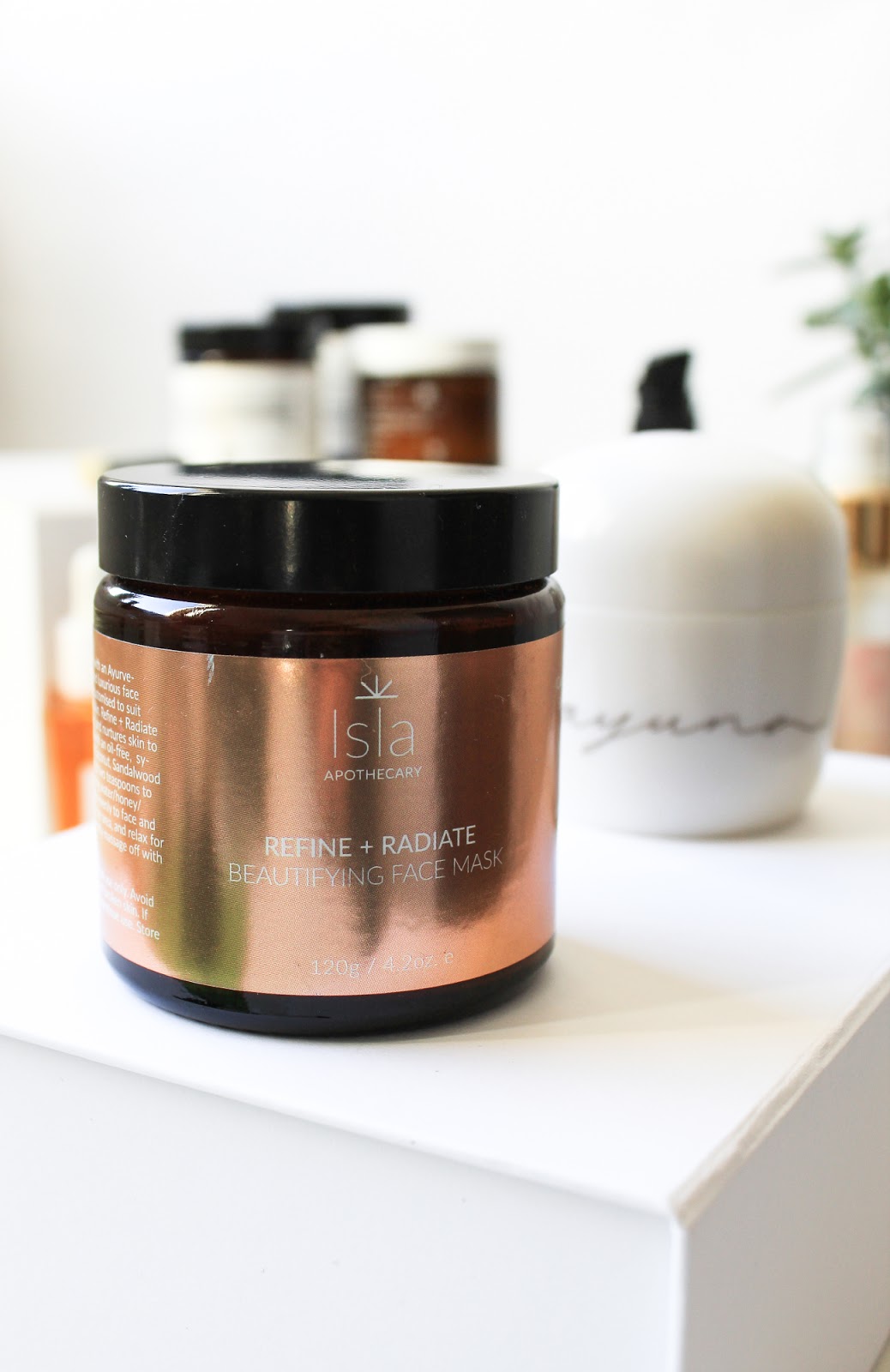 Isla Apothecary Refine + Radiate Beautifying Face Mask Love Lula Isla Apothecary Refine + Radiate Beautifying Face Mask Love Lula