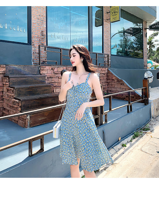 Váy maxi đi biển M491 Vay maxi di bien M491