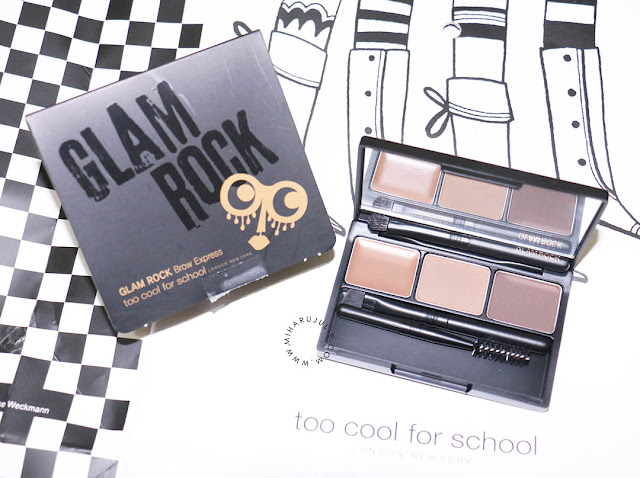 glam rock brow express too cool for school