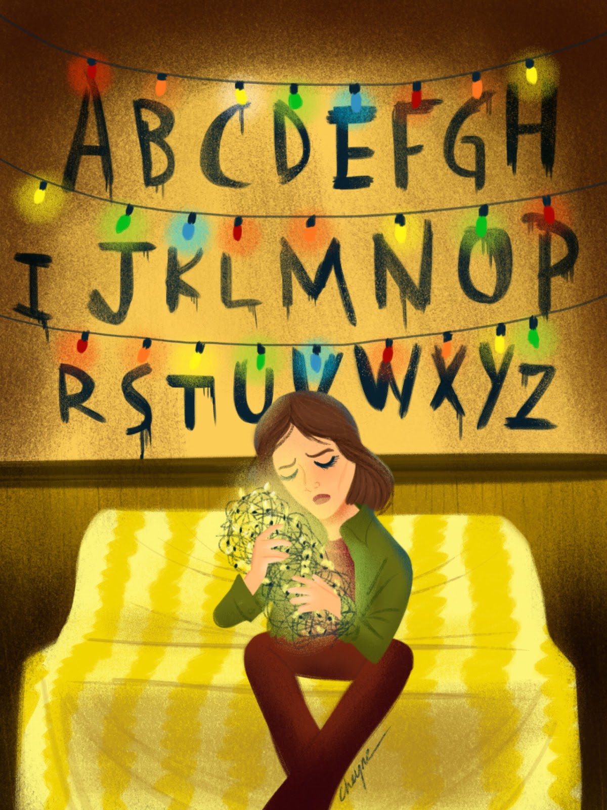 Oh So Geeky Stranger Things Artwork Oh So Geeky Stranger Things Artwork