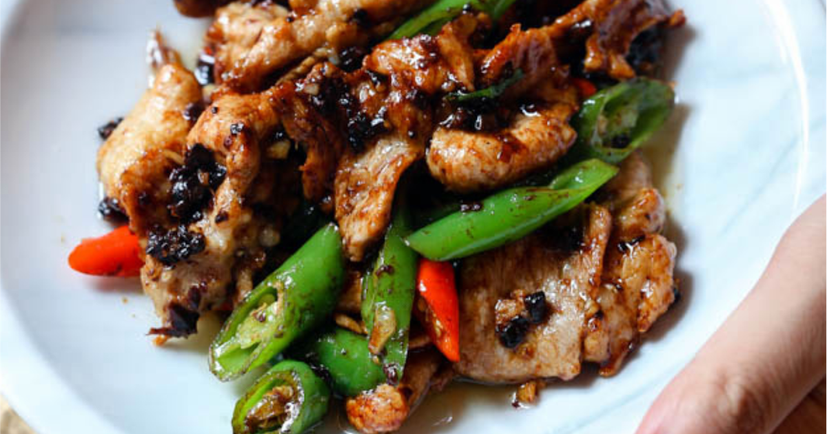 Pork Stir Fry with Black Bean Sauce Show You Recipes