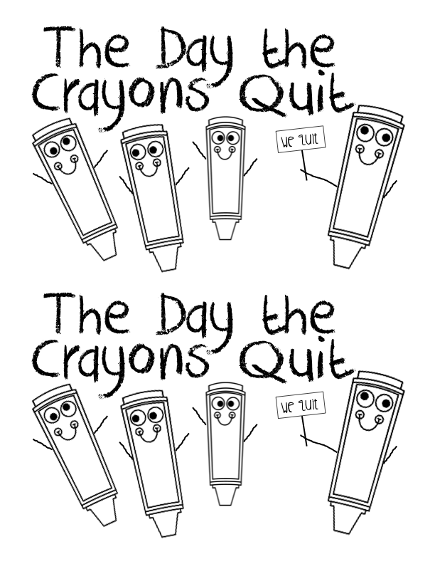 Printable The Day The Crayons Quit Activities Pdf Printable Word Searches