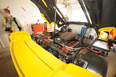 Ferrari FXX rear engine