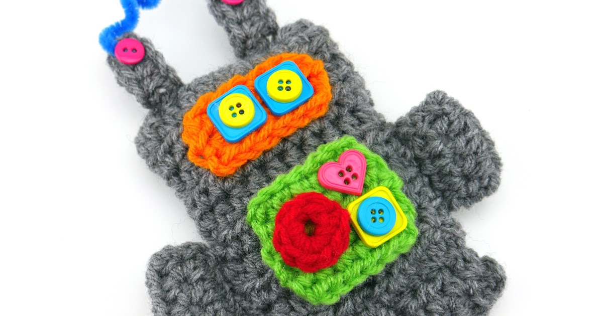 Fiber Flux: Free Crochet Pattern...Pocket Bot!