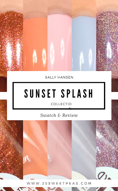 Sally Hansen Sunset Splash Collection