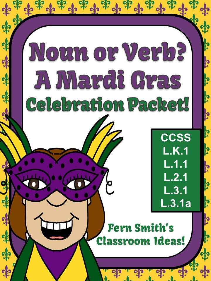 Just Published Noun or Verb? Adjective or Adverb? A Mardi Gras