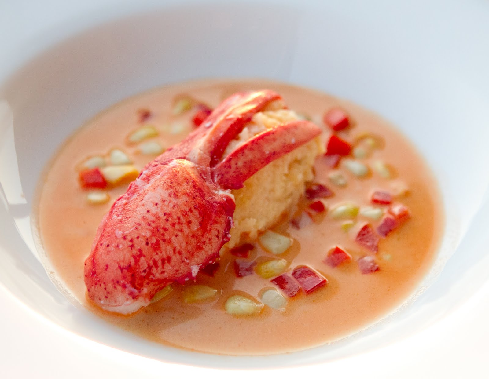 vide lobster claw with sauce Américaine | My Family Table