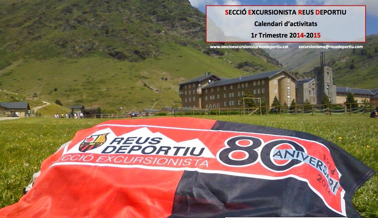 Calendari d'activitats 1r Trimestre 2014-2015 Calendari d'activitats 1r Trimestre 2014-2015