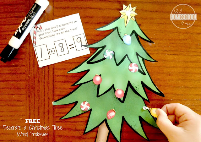 Christmas math problems
