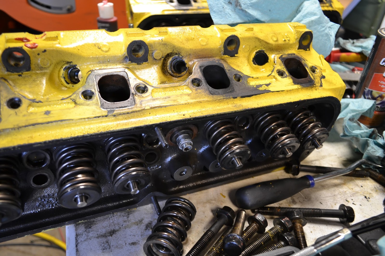 Fox Body Mustang Restoration Mustang GT40 Head Valve Replacement