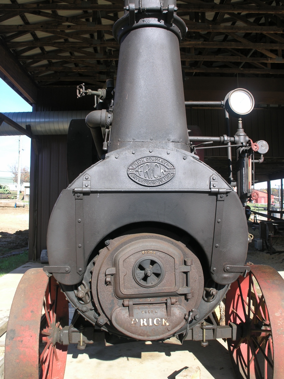 The Iron Mule Frick 50 65 hp Portable Steam Engine