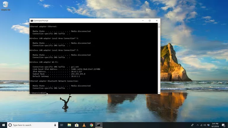 fungsi ipconfig