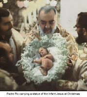 St. Padre Pio and the Infant Jesus