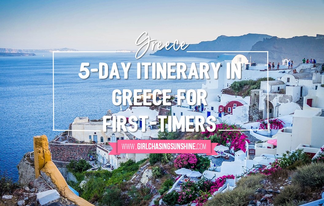 Greece Itineraries for 5 Days
