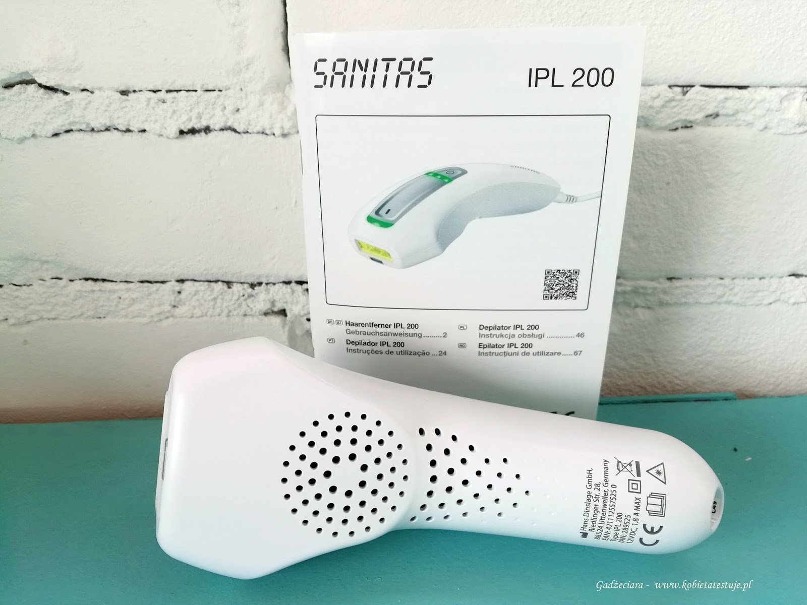 Depilator IPL Sanitas z Lidla jak działa? Gadżeciara Kobieta testuje
