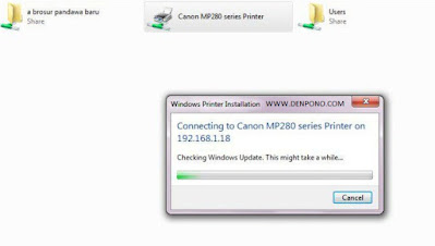 Proses Sharing Printer dengan Lan dan Wifi