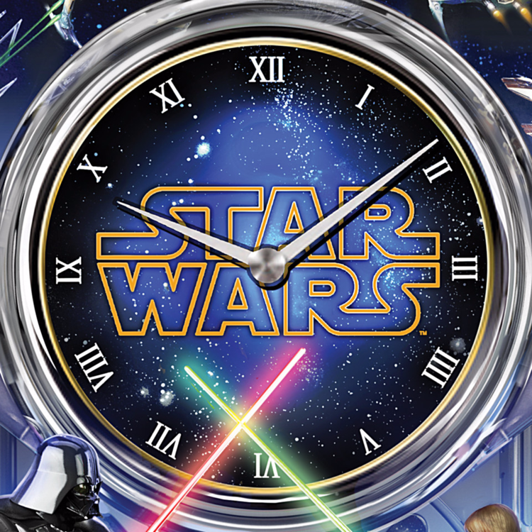 STAR WARS, Sith, Jedi, настенные часы, Звёздные войны, Люк Скайуокер, Дарт Вейдер, император Палпатин