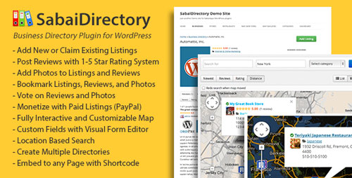 Free Download Sabai Directory V1.3.25 plugin for WordPress Plugin