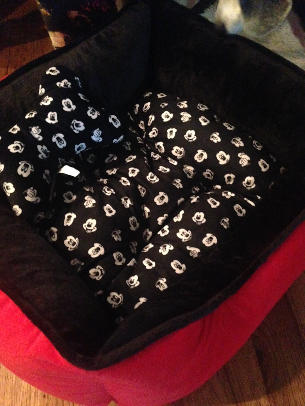 mickey dog bed