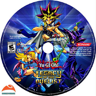 YU-GI-OH LEGACY OF THE DUELIST DISC LABEL