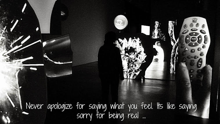 Never apologize for saying what you feel. It's like saying sorry for being real.