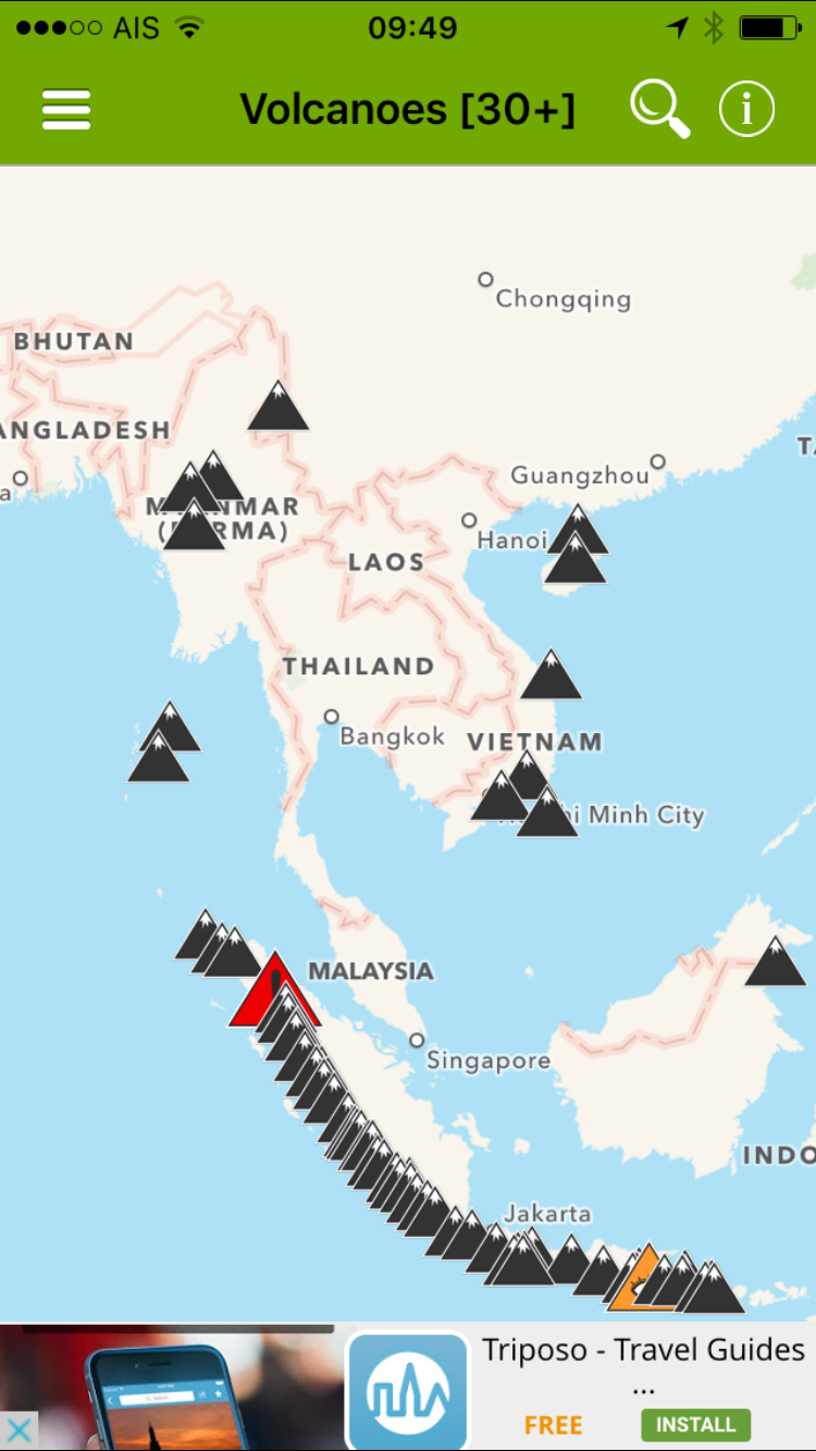 well there are a lot of volcanoes but they are not in thailand never seen a real volcano yet new zealand is the place for me to go well there are a lot of volcanoes but they are not in thailand never seen a real volcano yet new zealand is the place for me to go