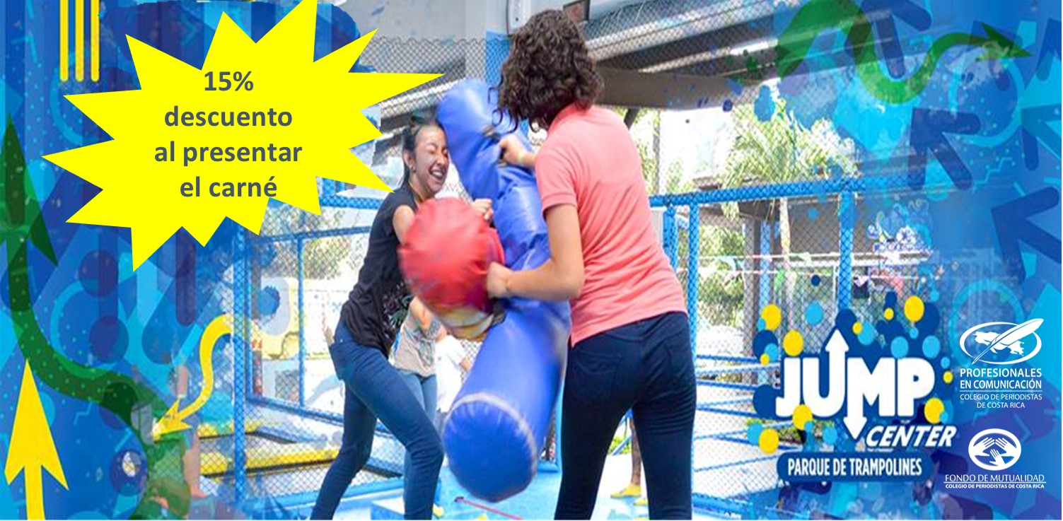 DISFRUTE EL CONVENIO CON EL PARQUE DE TRAMPOLINES JUMP CENTER Colper