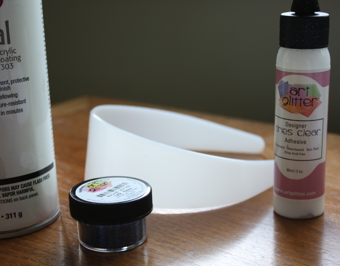 one.heart.scrapper Glitter Headband