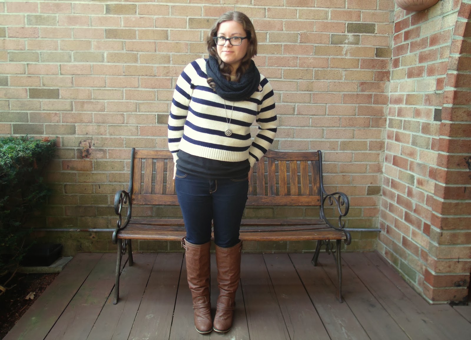 Sincerely, Sara Style & Books Outfit Elbow Patches