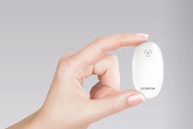 Dosime Wearable Radiation Detector Perangkat untuk mendeteksi radiasi