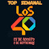 Los 40 Principales (27 Agosto - 2 Septiembre 2016)