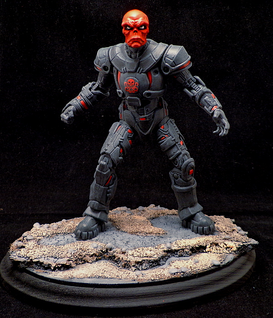 Stronox Custom Figures Marvel Legends Red Skull aka "Iron
