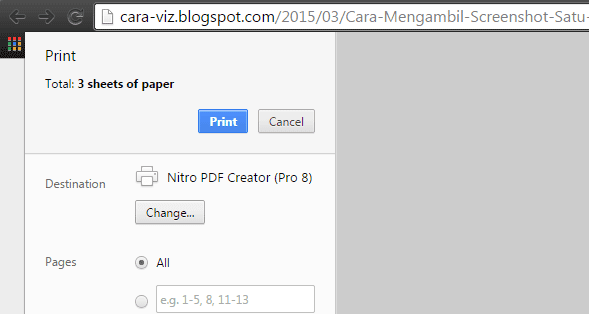 Cara Mudah Menyimpan Halaman Web Penuh Tanpa Software Tambahan Cara Mudah Menyimpan Halaman Web Penuh Tanpa Software Tambahan