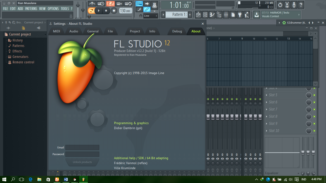 FL Studio 12 Serial number fl studio 12 dan keygen