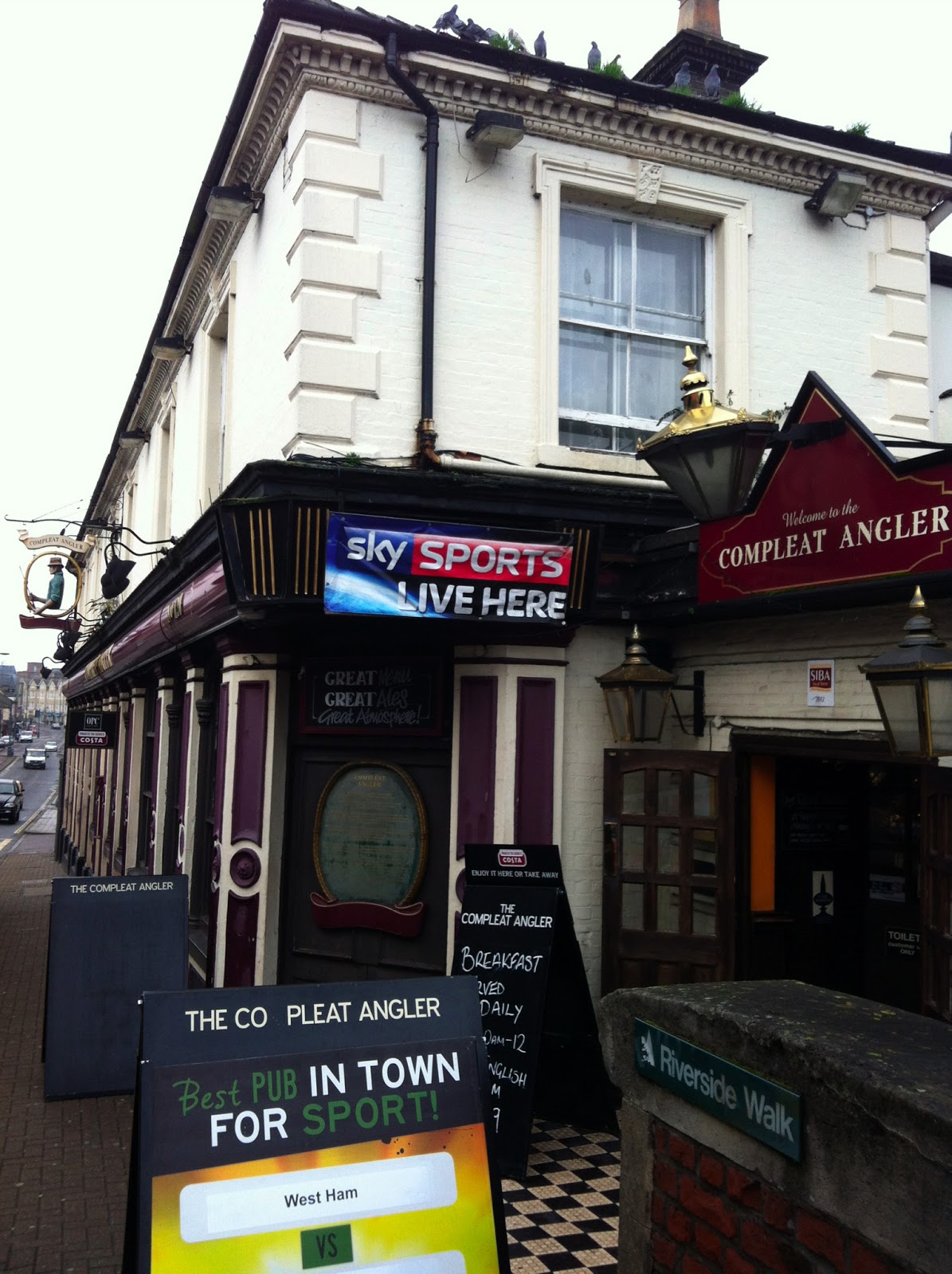The fry up inspector the compleat angler norwich