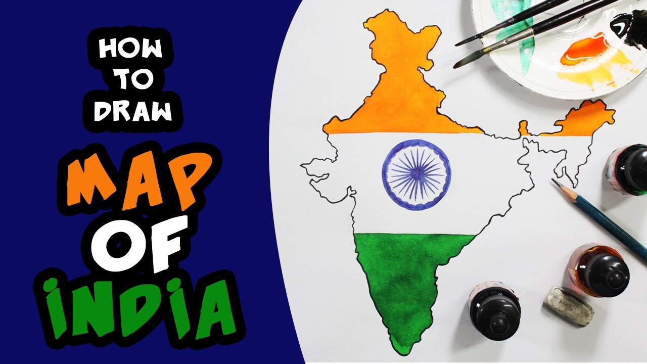 India Map Temporary Tattoo – Luna Valley