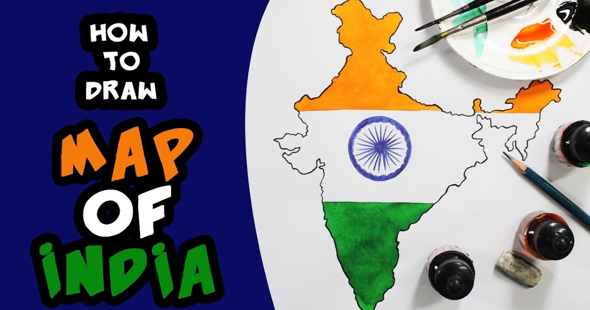 How To Draw The Map Of India Draw India Map Step By Step Outline Cse Ap Gov In Ap Teachers Transfers Online Application Web Option Submission Seniority Vacancy Lists