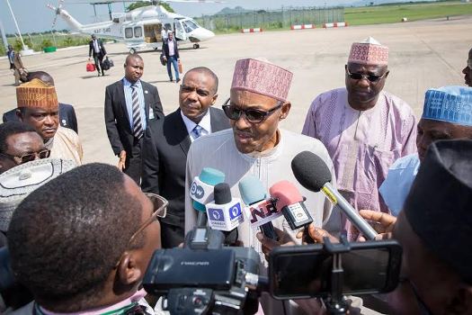 Is there anybody that doesn’t fall sick?- Buhari said as he departed for London to see an ENT doctor today