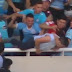 Con muerte cerebral el fanático argentino arrojado al vacío en partido de futbol Belgrano-Talleres
