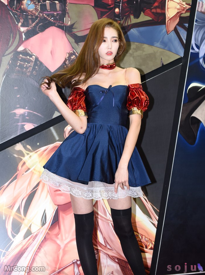 Kim Bo Ra's beauty at G-Star 2016 exhibition (127 photos)