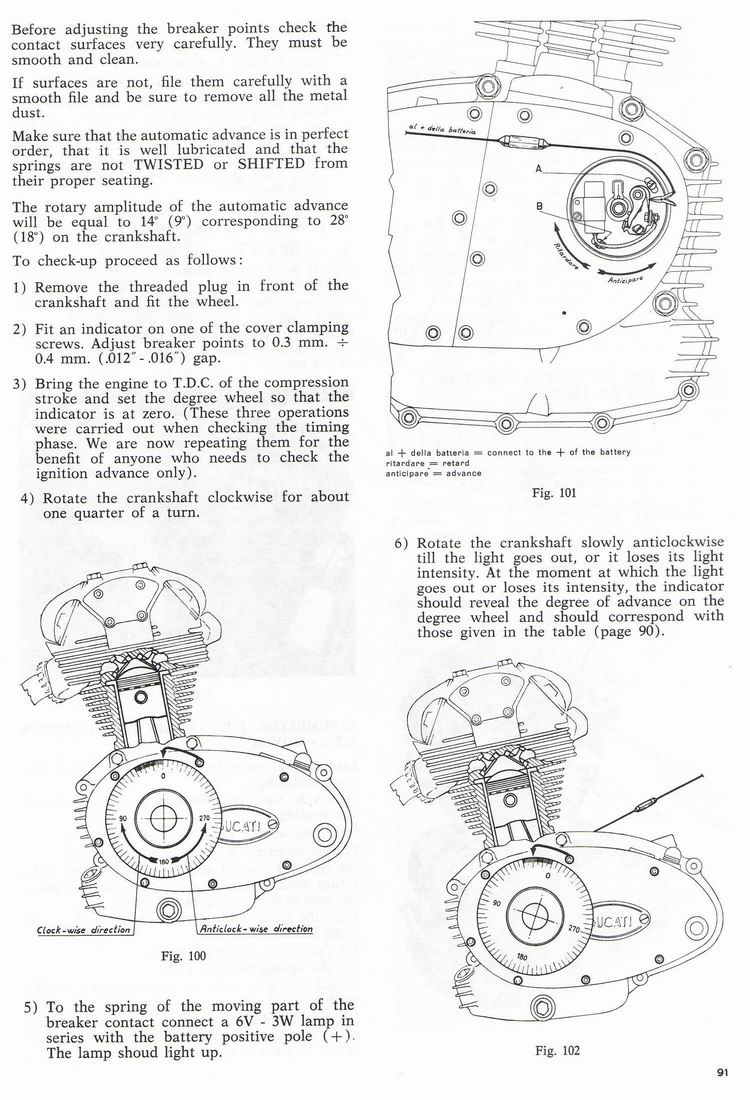 Vintage Veloce™ Setting the Ignition Timing (advance) on a Ducati Single