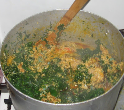 Cooking egusi (melon) soup with step by step photos 08