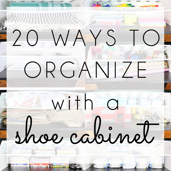IKEA HACK 20 Ways to Organize With an Ikea Shoe Blue i Style