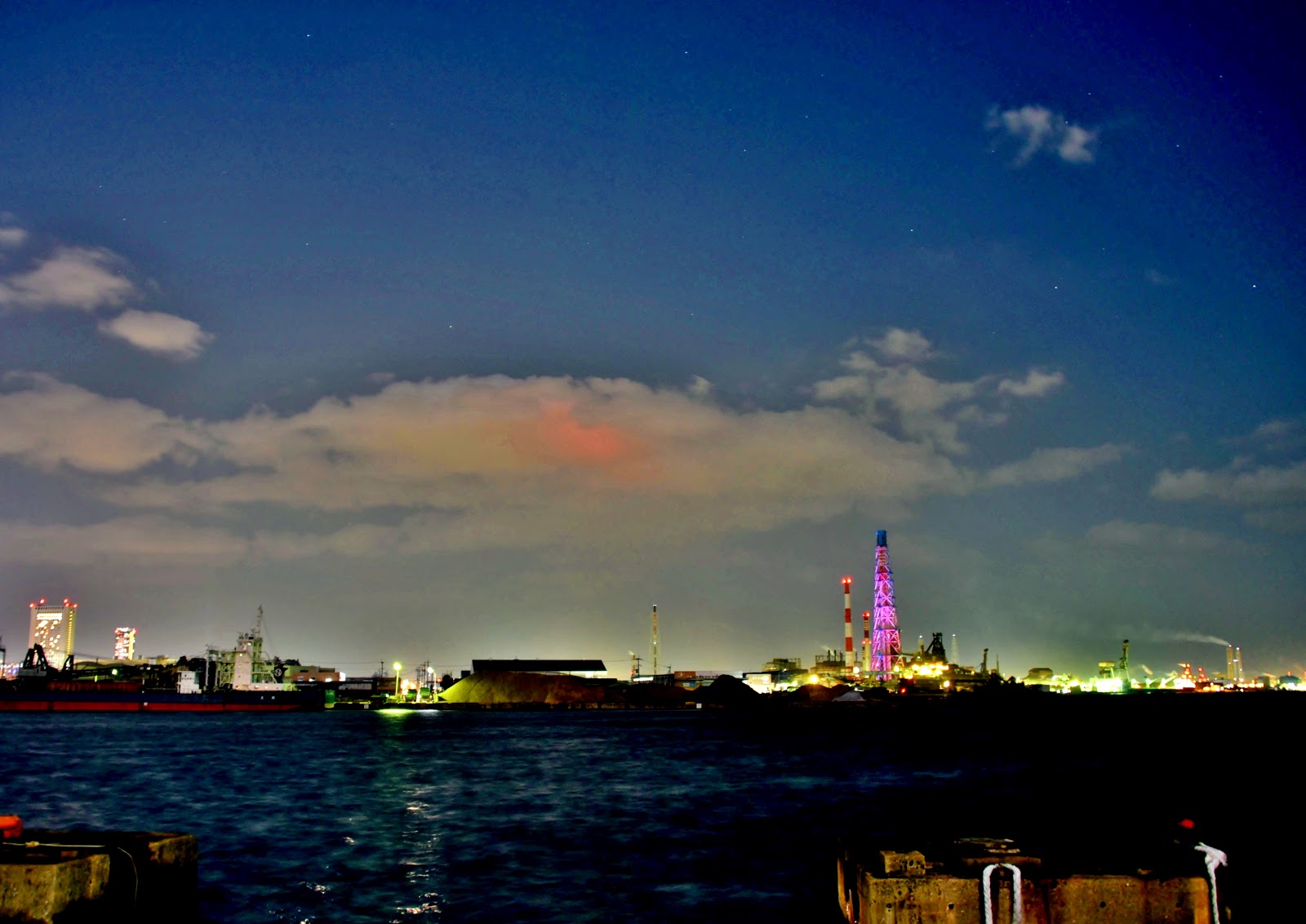 和の花だより 最後のライトアップ 北九州アイアンツリー 18