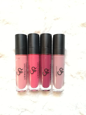 Recenzja pomadek od Golden Rose