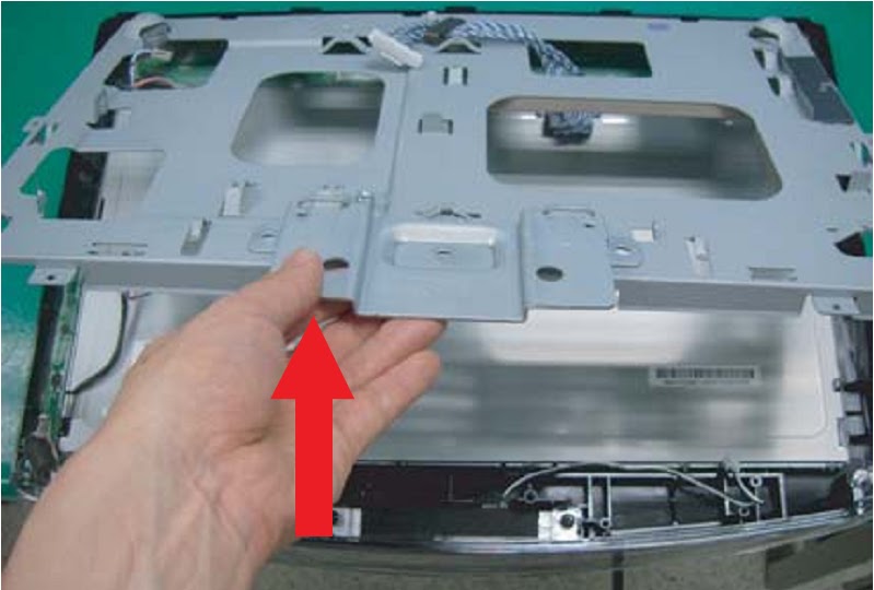 Electro help SAMSUNG LE19R86BD LED TV DISASSEMBLE PROCEDURE