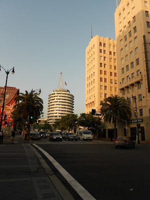 Holywood Blvd com a torre da Capitol Records ao fundo