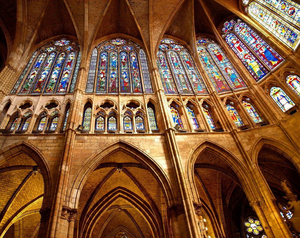 EL RINCÓN DEL ARTE: La Catedral de Léon: un espectáculo de