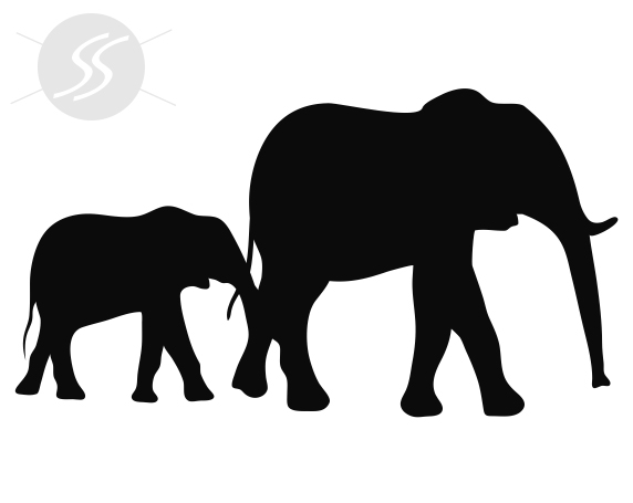 Adesivo decorativo elefante Adesivo decorativo elefante